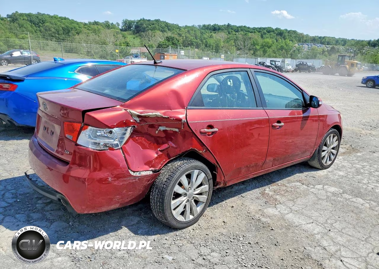 2010 Kia Forte Sx VIN:KNAFW4A35A5237707 - 3