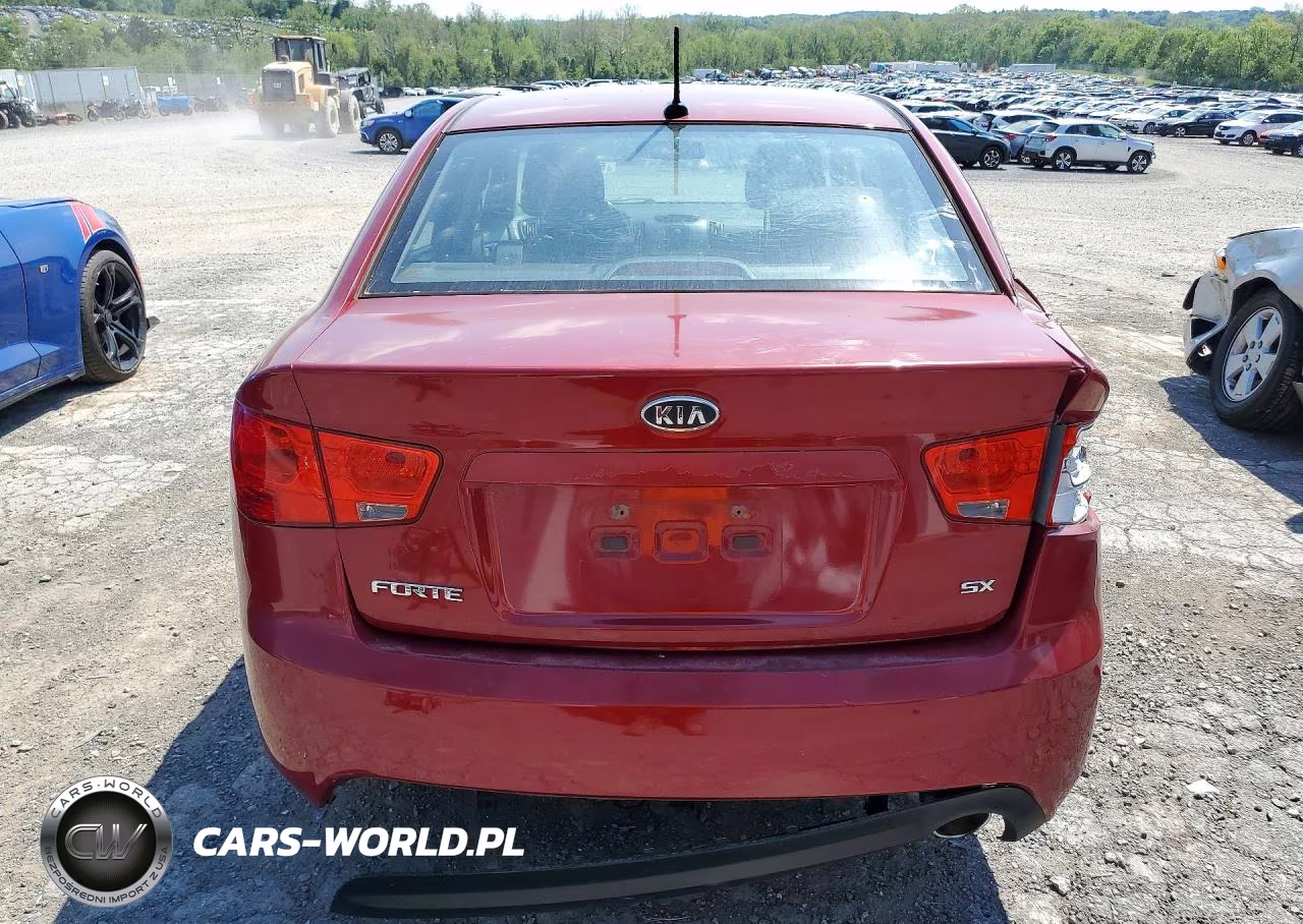 2010 Kia Forte Sx VIN:KNAFW4A35A5237707 - 6