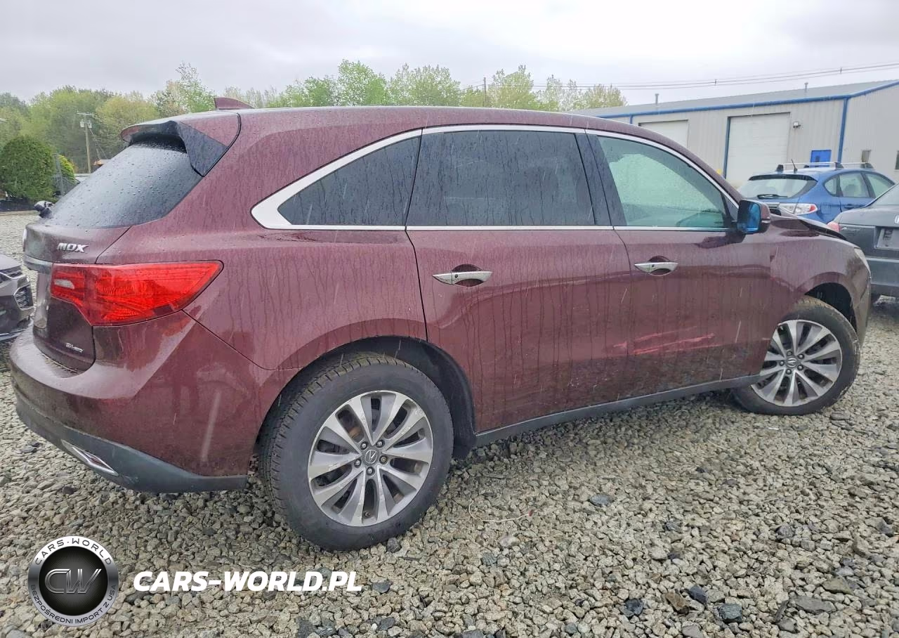 2015 Acura Mdx Technology VIN:5FRYD4H48FB022181 - 3