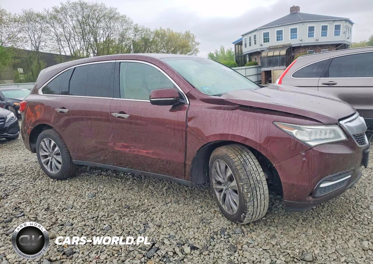 2015 Acura Mdx Technology VIN:5FRYD4H48FB022181 - 4