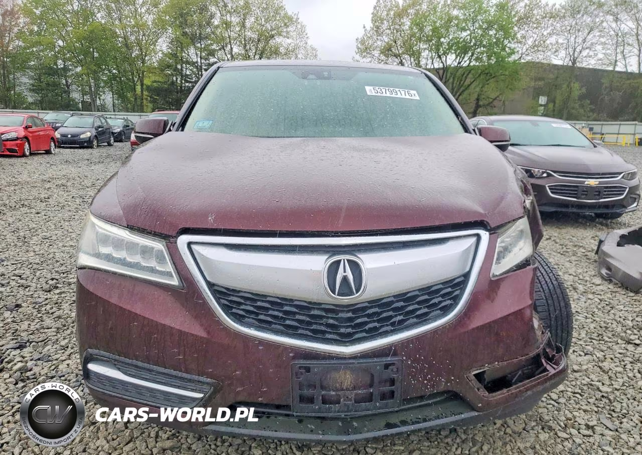 2015 Acura Mdx Technology VIN:5FRYD4H48FB022181 - 5