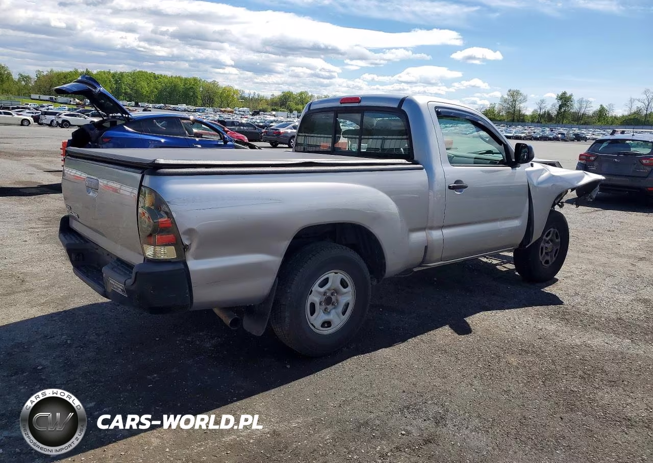 2014 Toyota Tacoma Base VIN:5TFNX4CN7EX035889 - 3