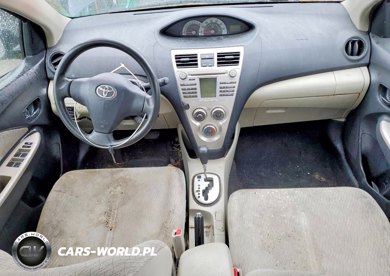 2008 Toyota Yaris Base VIN:JTDBT923481272312 - 8