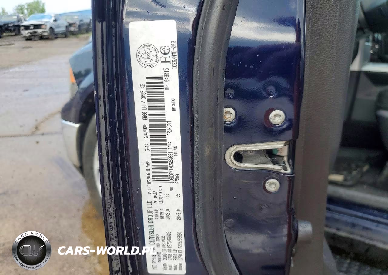 2012 Dodge Ram 1500 Laramie VIN:1C6RD7NTXCS280081 - 12