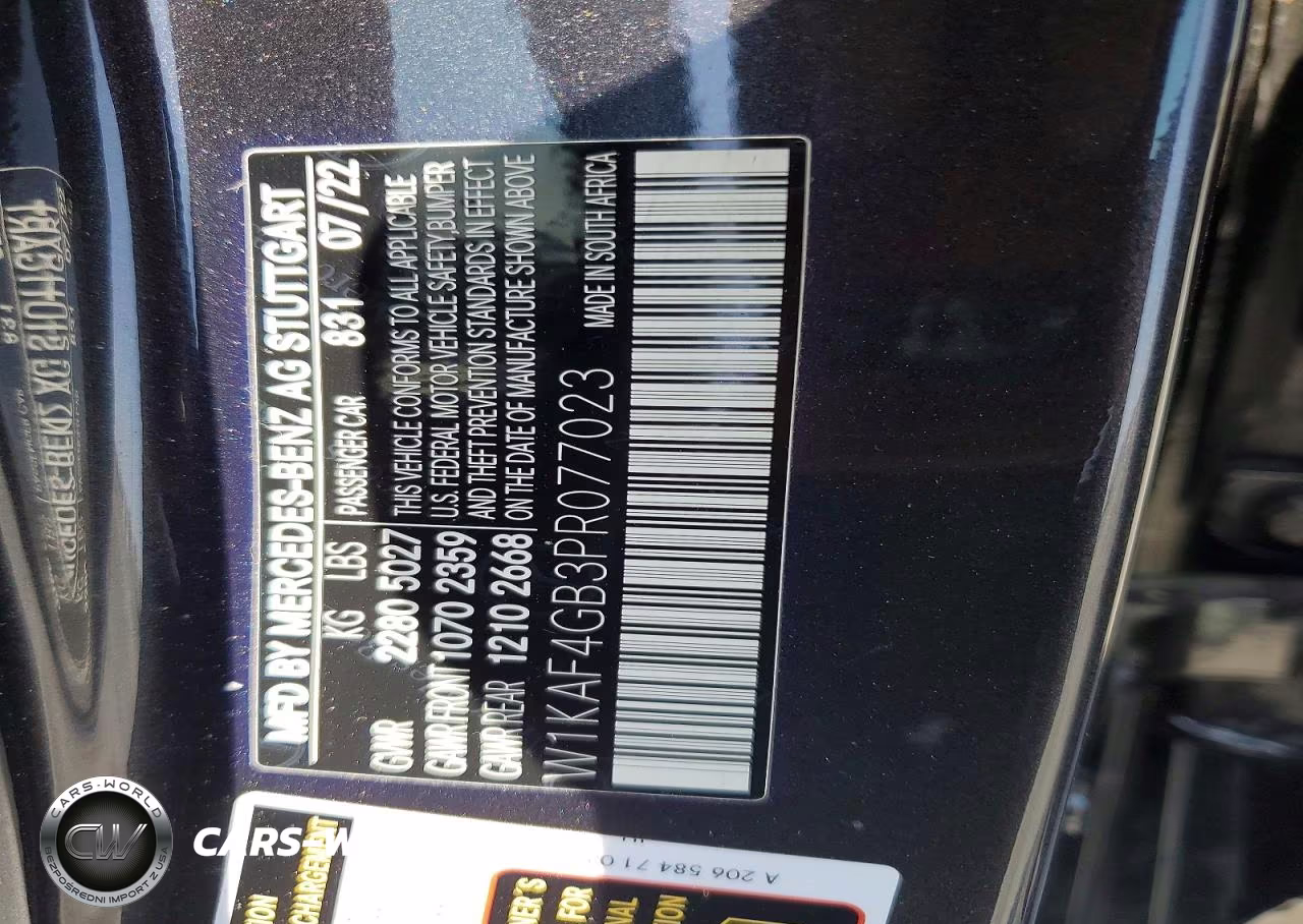2023 Mercedes-Benz C 300 VIN:W1KAF4GB3PR077023 - 12