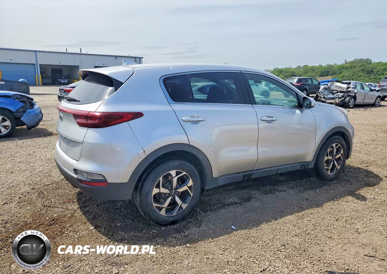 2021 Kia Sportage Lx VIN:KNDPM3AC5M7887752 - 3