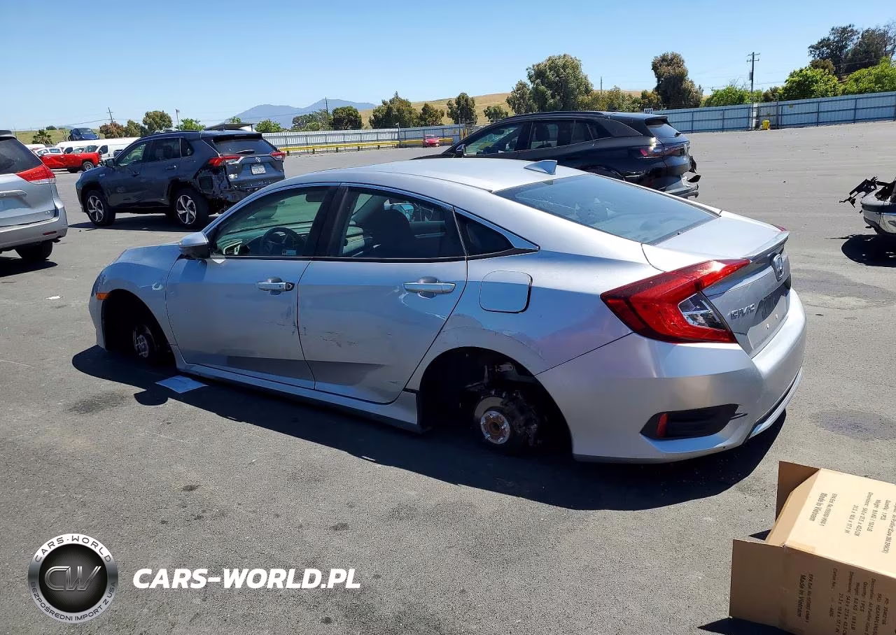 2020 Honda Civic Ex VIN:19XFC1F34LE211156 - 2