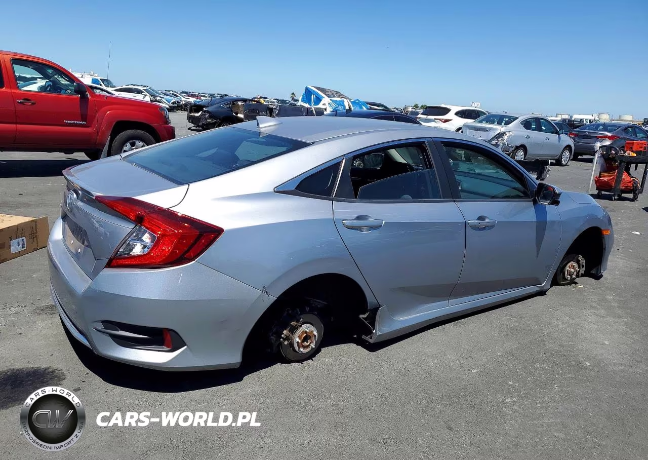 2020 Honda Civic Ex VIN:19XFC1F34LE211156 - 3