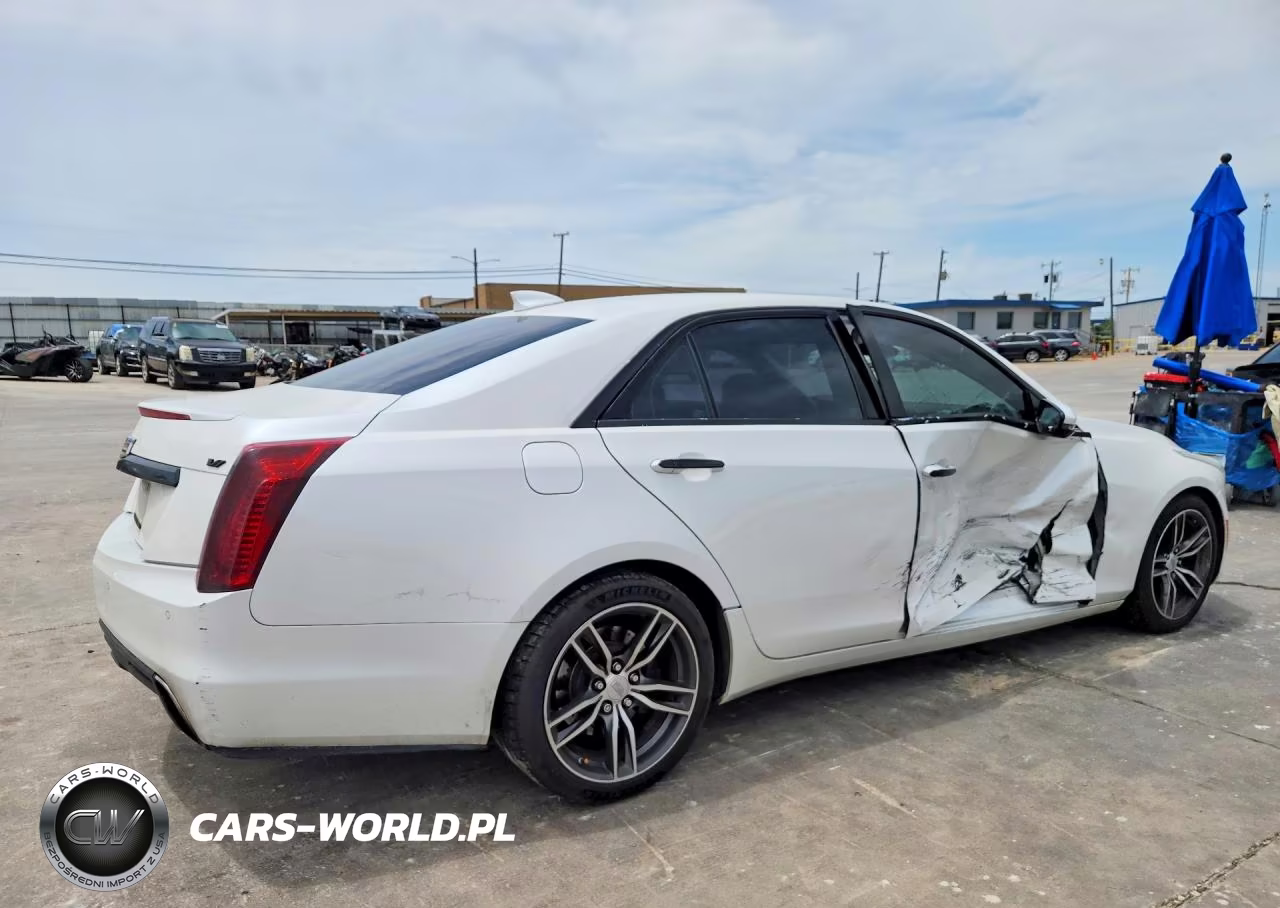2017 Cadillac Cts Vsport VIN:1G6AU5S82H0193436 - 3