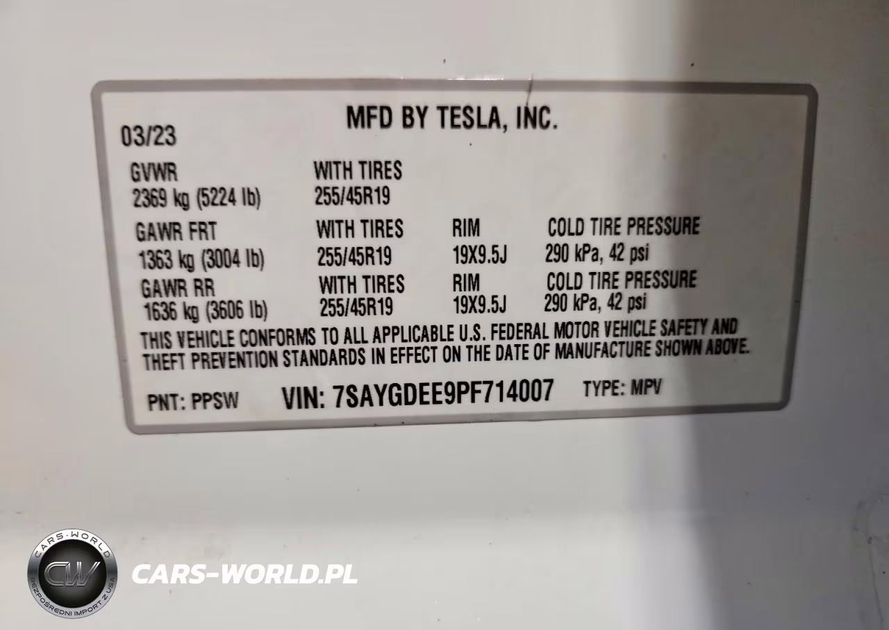 2023 Tesla Model Y VIN:7SAYGDEE9PF714007 - 12