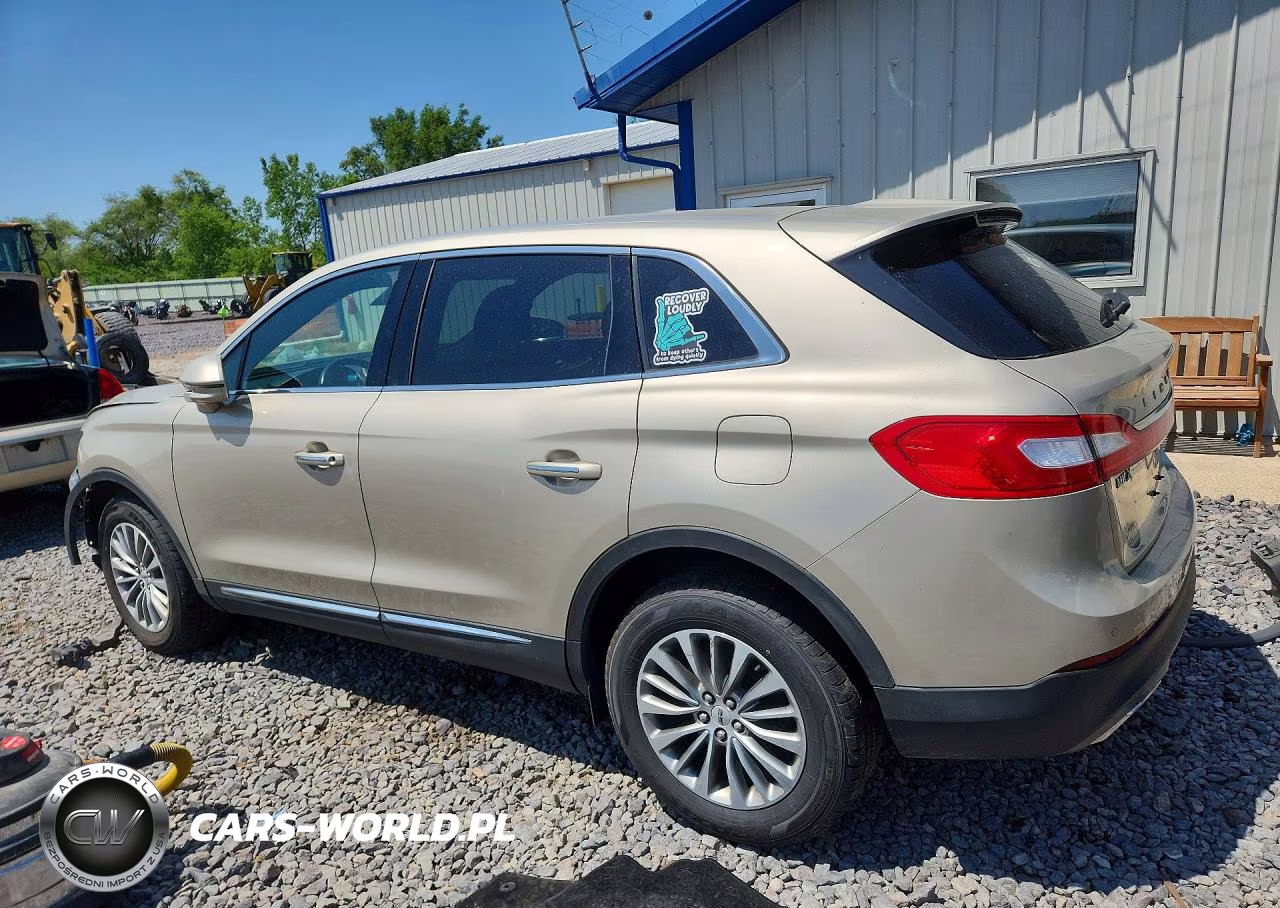 2017 Lincoln Mkx Select VIN:2LMPJ8KR1HBL51841 - 2