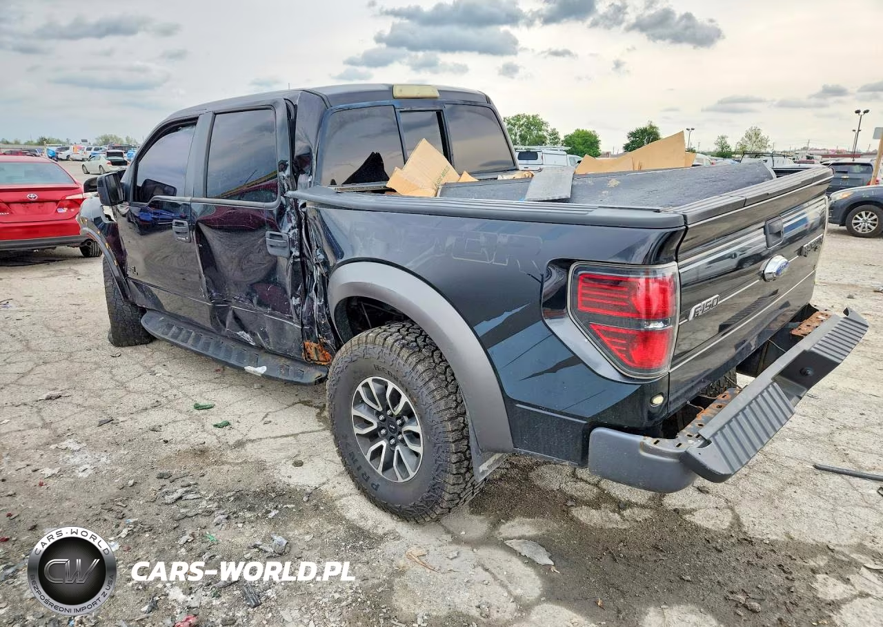 2012 Ford F150 Svt Raptor VIN:1FTFW1R66CFC43299 - 2