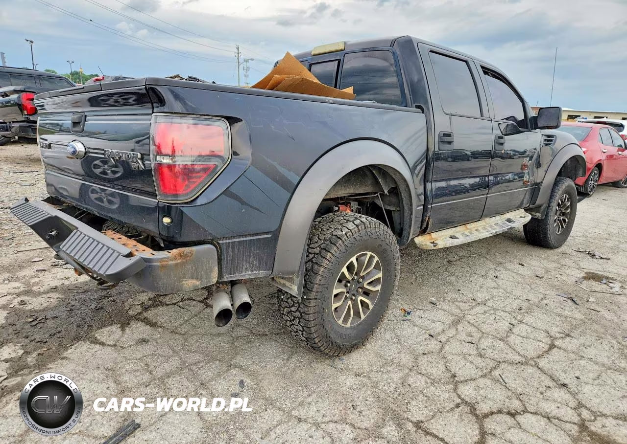 2012 Ford F150 Svt Raptor VIN:1FTFW1R66CFC43299 - 3