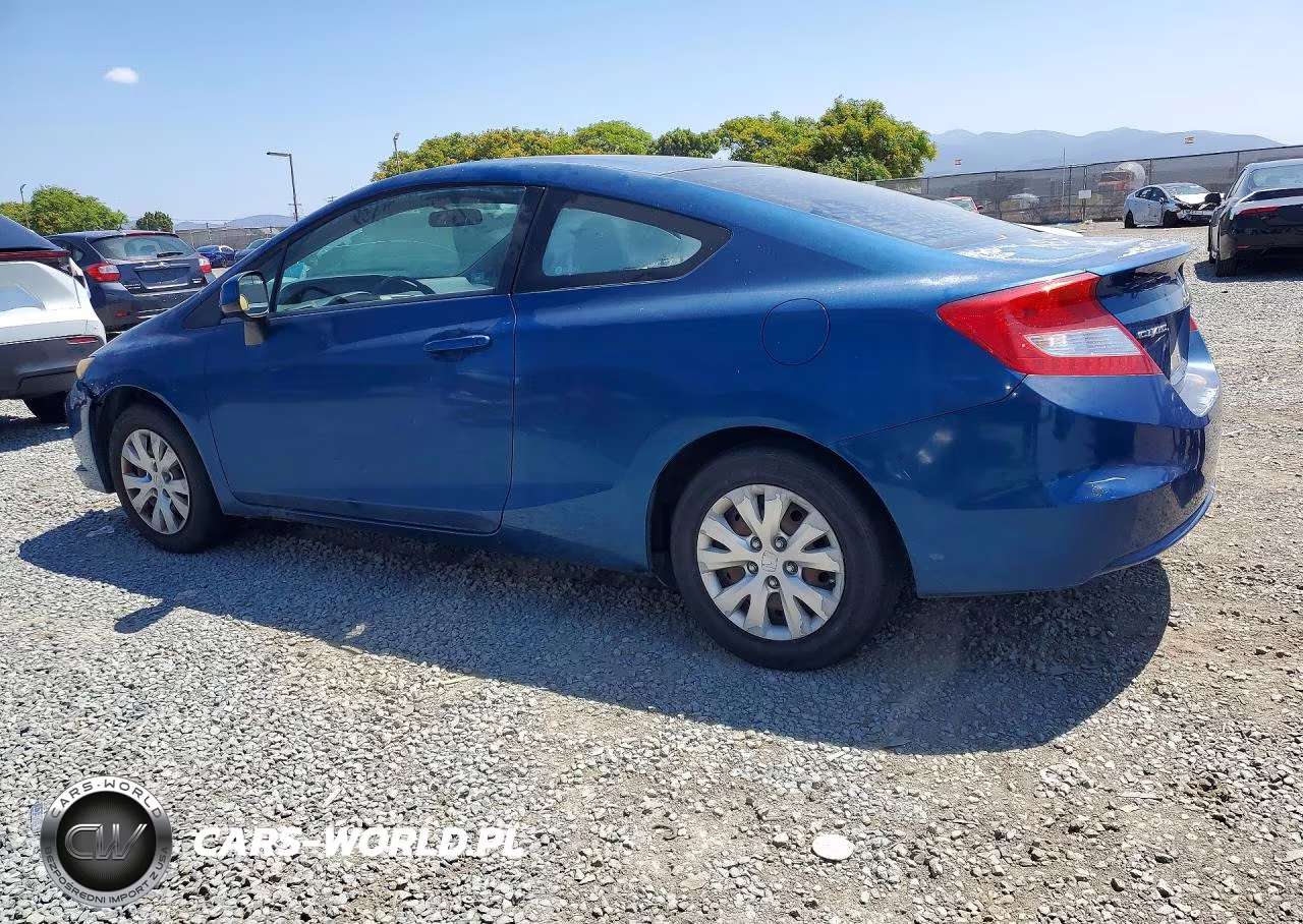2012 Honda Civic Lx VIN:2HGFG3B58CH520139 - 2