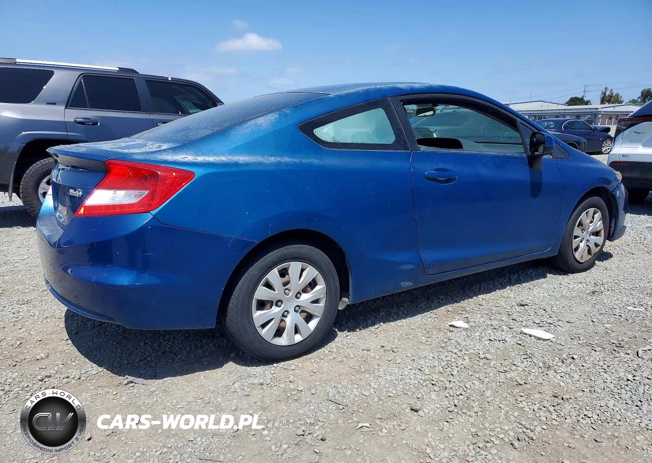 2012 Honda Civic Lx VIN:2HGFG3B58CH520139 - 3