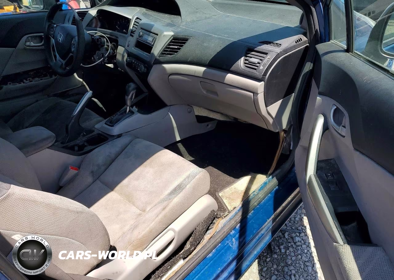 2012 Honda Civic Lx VIN:2HGFG3B58CH520139 - 8