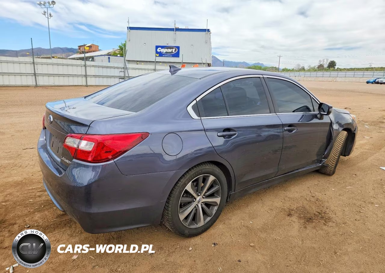 2016 Subaru Legacy 2.5I Limited VIN:4S3BNBJ61G3049659 - 3