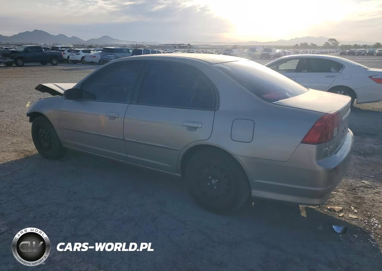 2004 Honda Civic Lx VIN:2HGES16514H581438 - 2