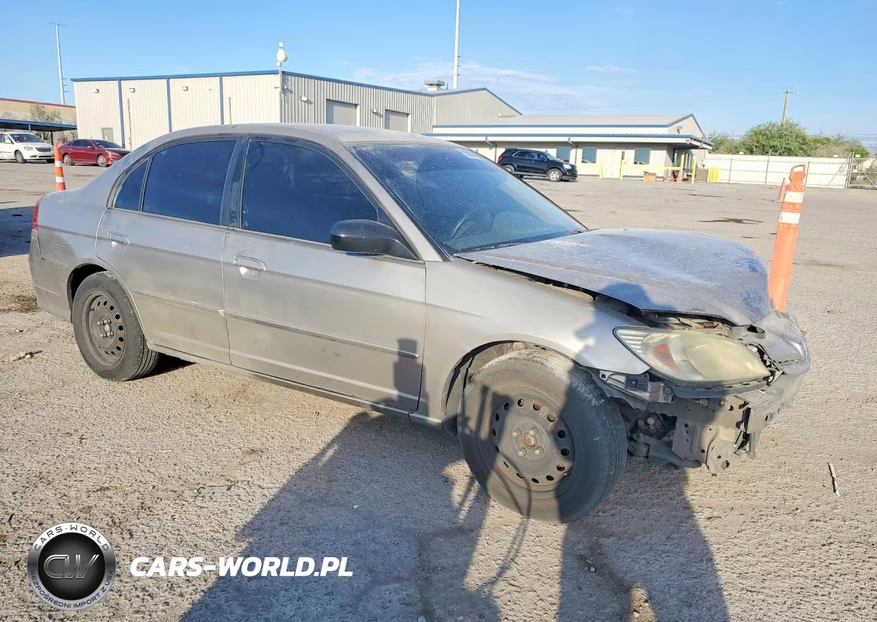 2004 Honda Civic Lx VIN:2HGES16514H581438 - 4