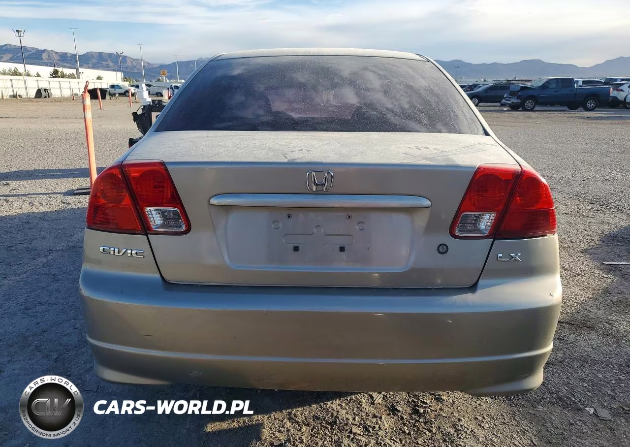 2004 Honda Civic Lx VIN:2HGES16514H581438 - 6