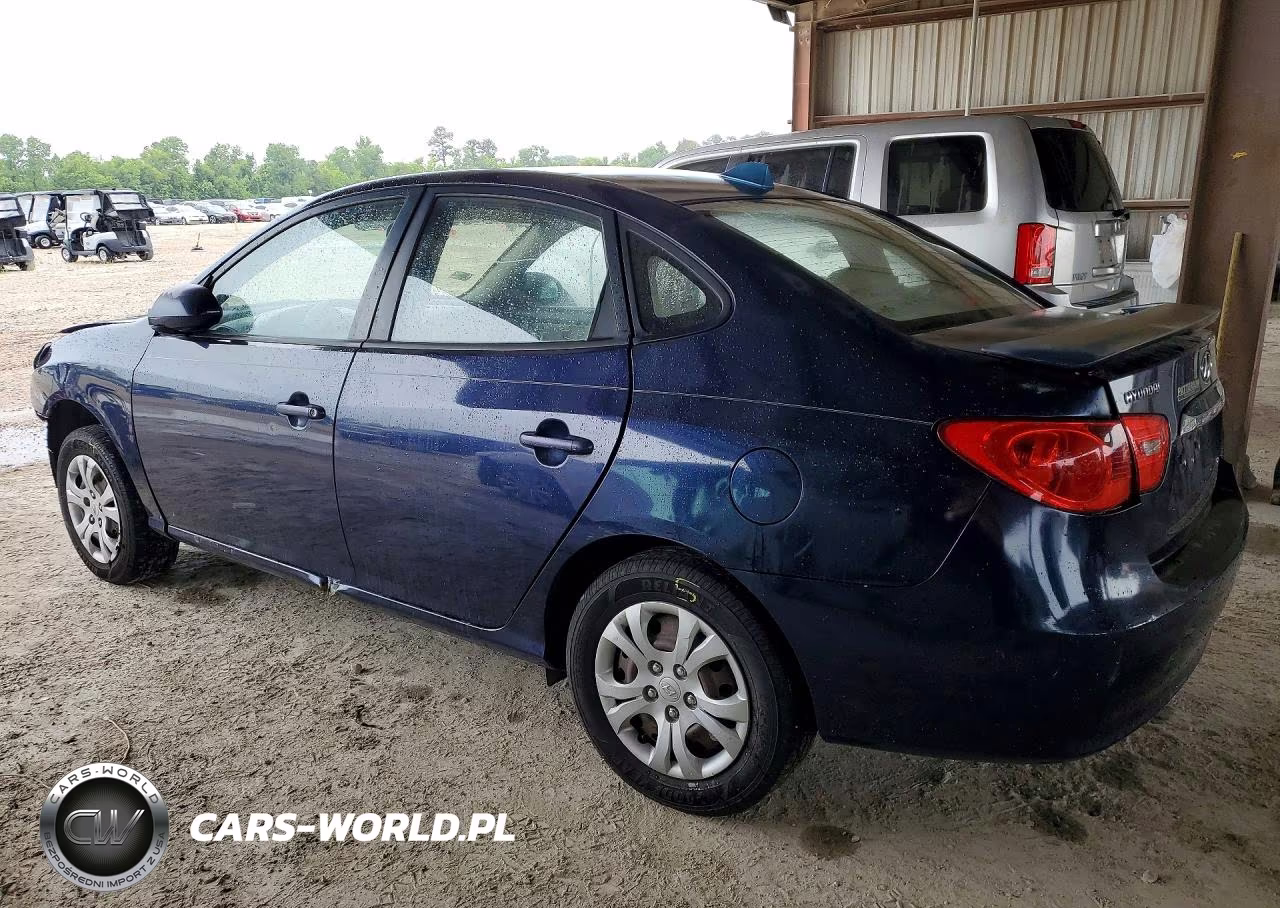 2010 Hyundai Elantra Blue VIN:KMHDU4AD5AU118565 - 2
