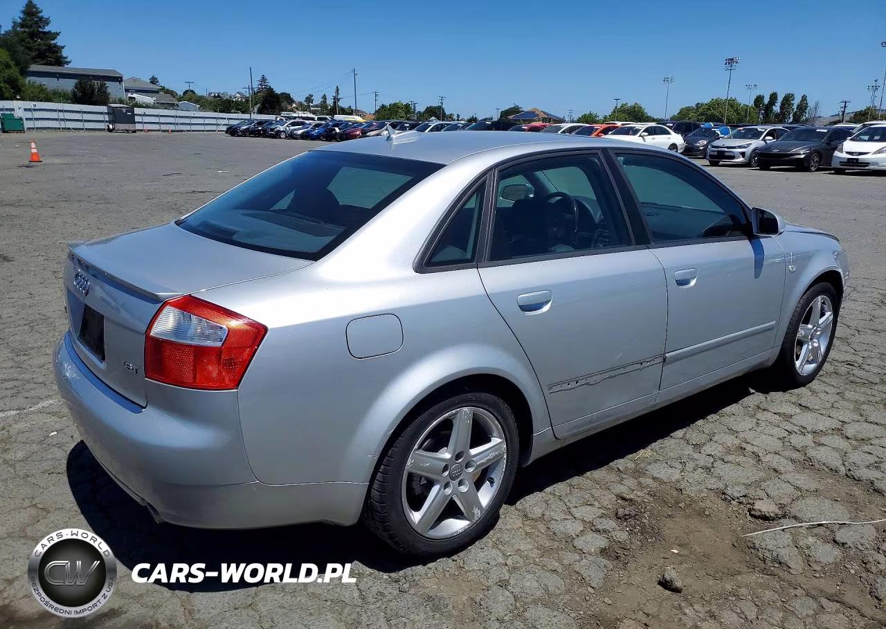 2005 Audi A4 1.8T VIN:WAUJC68E05A096158 - 3