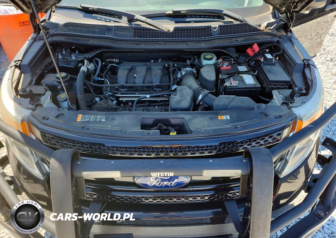 2013 Ford Explorer Police Interceptor VIN:1FM5K7AR7DGC95435 - 12