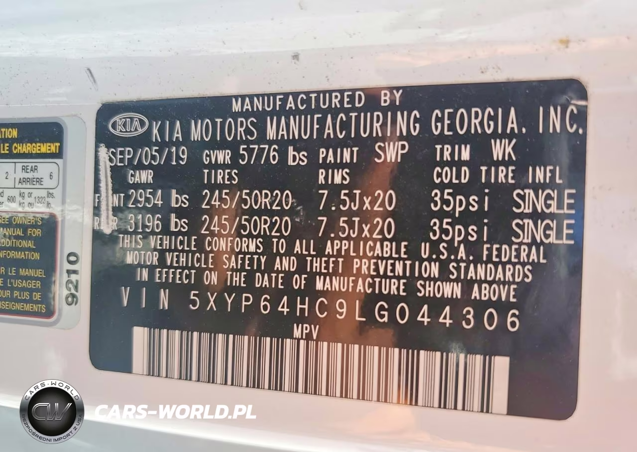 2020 Kia Telluride S VIN:5XYP64HC9LG044306 - 13