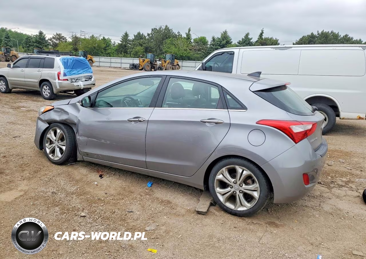 2013 Hyundai Elantra Gt Base VIN:KMHD35LE8DU110639 - 2