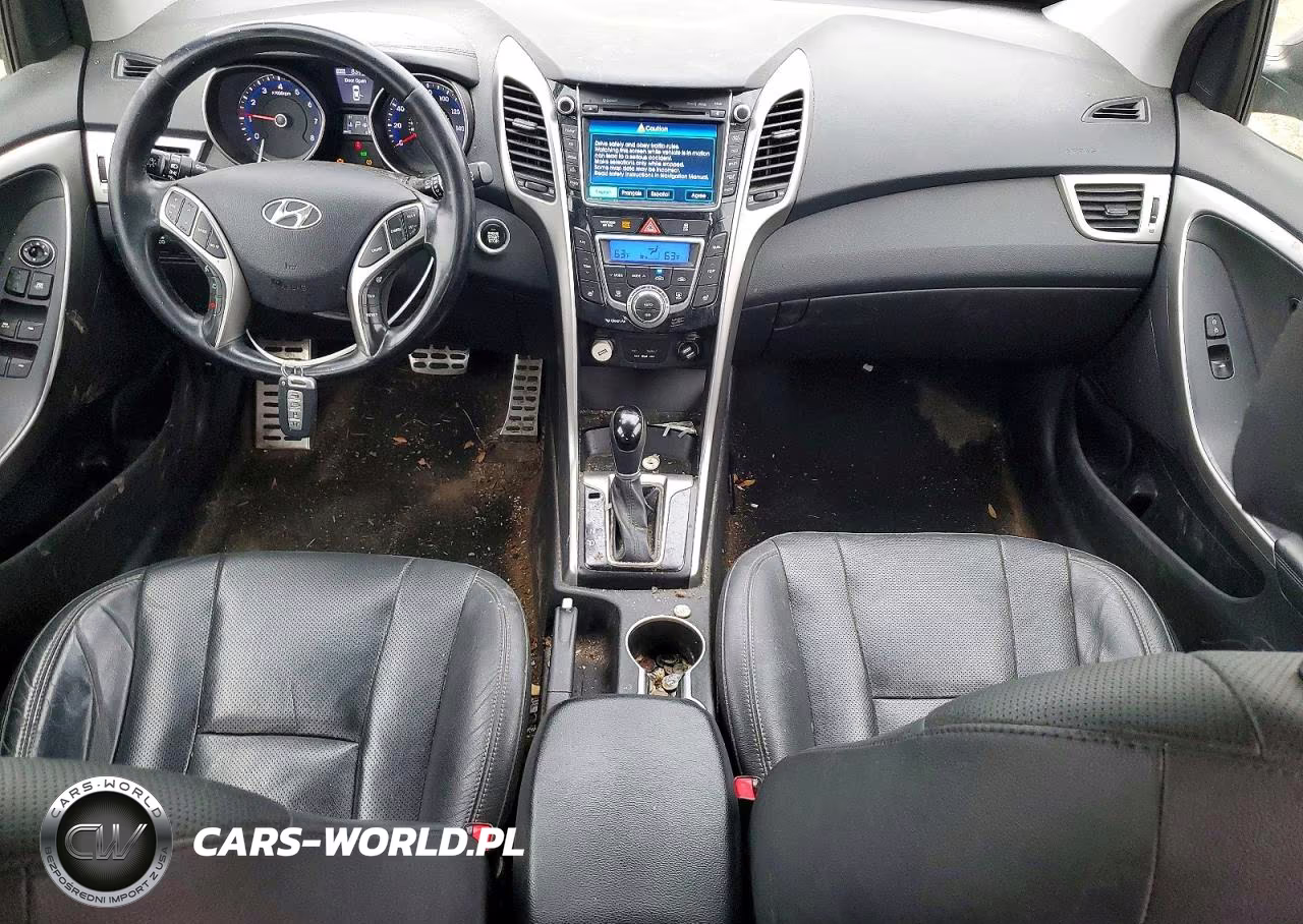 2013 Hyundai Elantra Gt Base VIN:KMHD35LE8DU110639 - 8