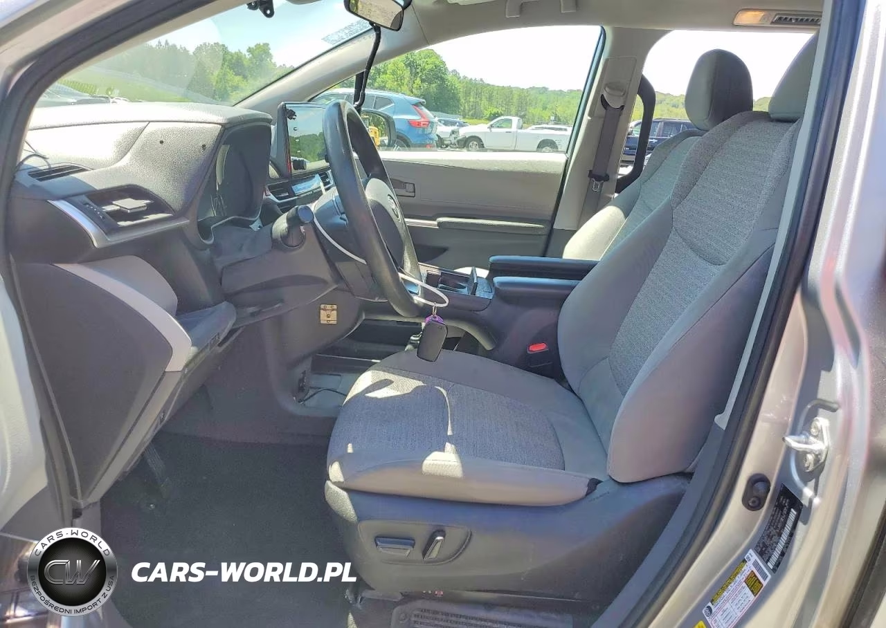 2022 Toyota Sienna Le VIN:5TDKRKEC3NS115631 - 7