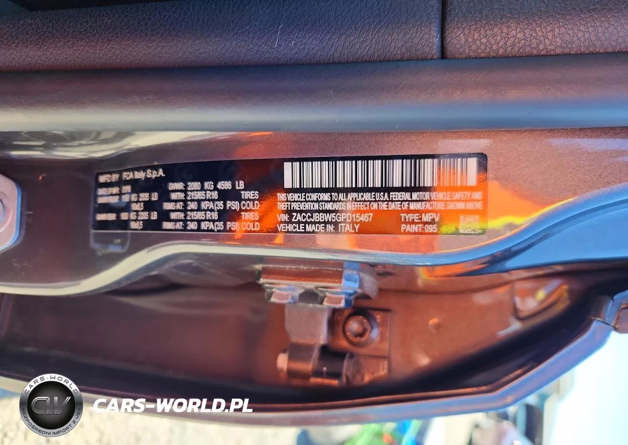 2016 Jeep Renegade Latitude VIN:ZACCJBBW5GPD15467 - 14