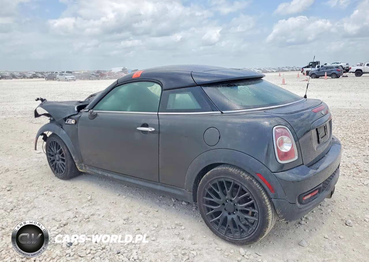 2013 Mini Cooper Coupe S VIN:WMWSX3C53DT772555 - 2