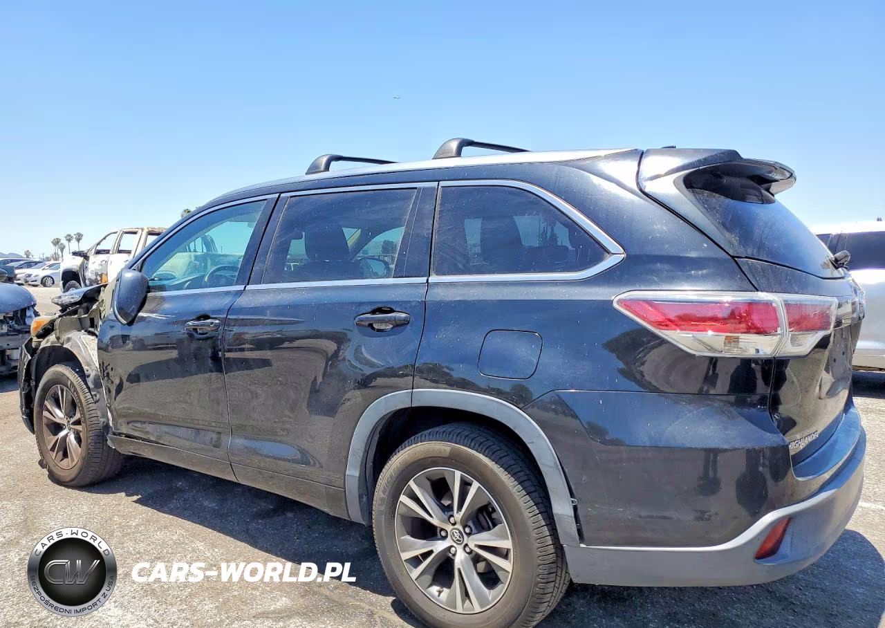 2016 Toyota Highlander Xle VIN:5TDKKRFH9GS507216 - 2