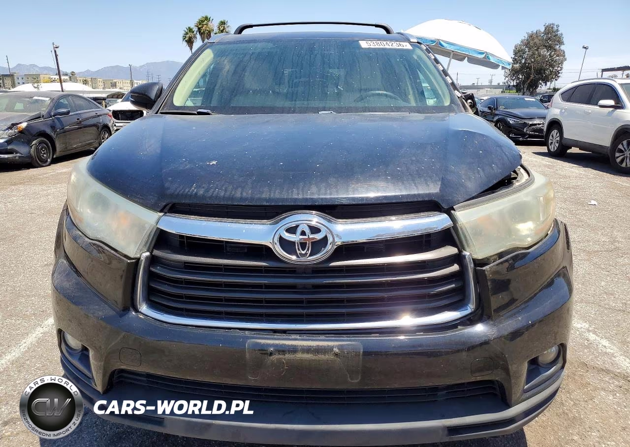 2016 Toyota Highlander Xle VIN:5TDKKRFH9GS507216 - 5