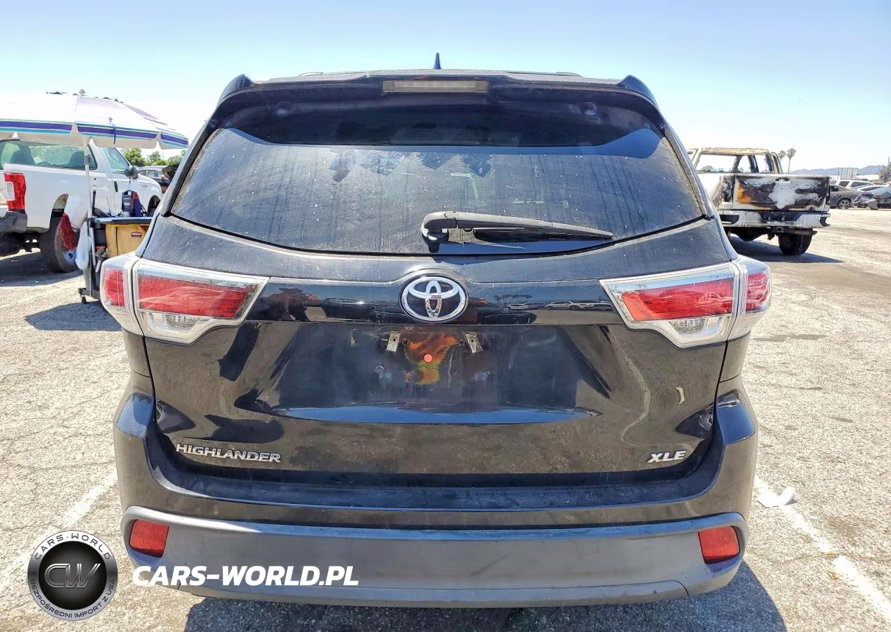 2016 Toyota Highlander Xle VIN:5TDKKRFH9GS507216 - 6