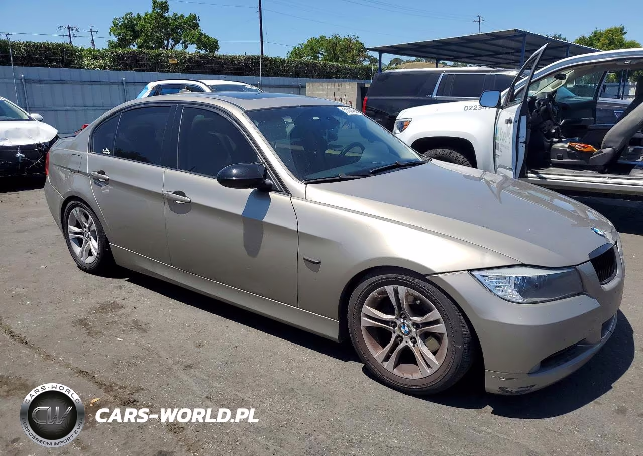 2008 BMW 328 I VIN:WBAVA37518NL48133 - 4