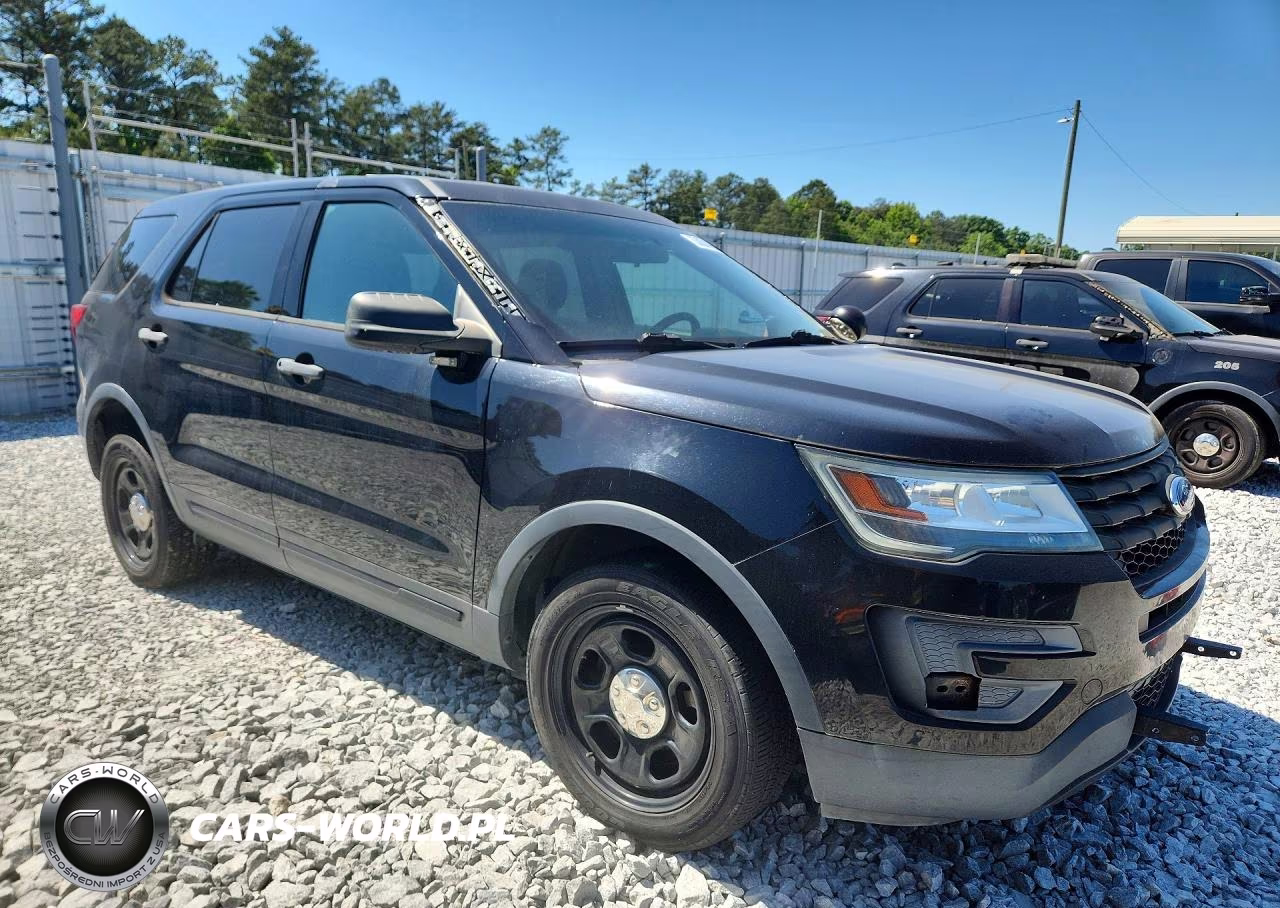 2017 Ford Explorer Police Interceptor VIN:1FM5K8AR8HGB71217 - 4