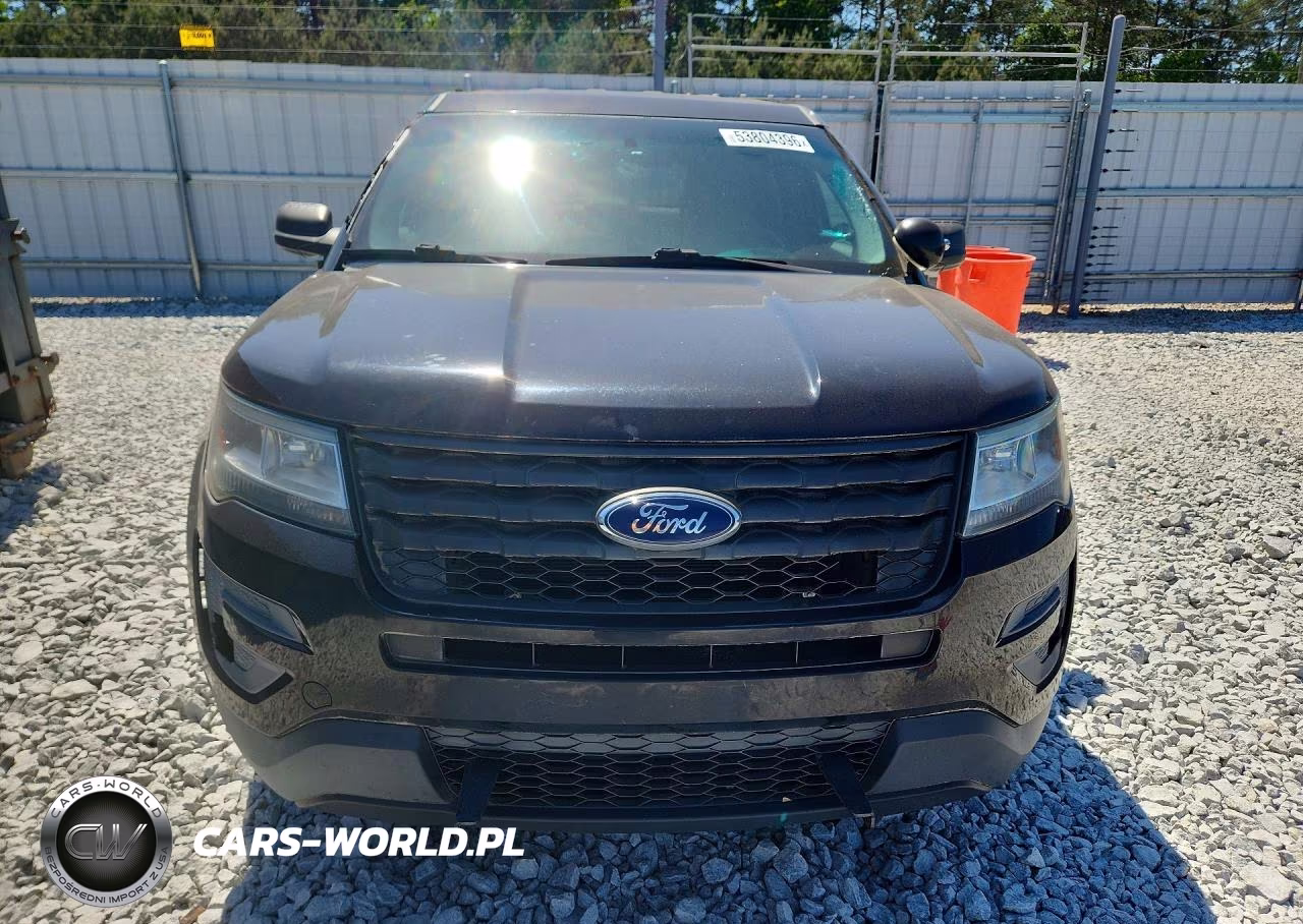 2017 Ford Explorer Police Interceptor VIN:1FM5K8AR8HGB71217 - 5