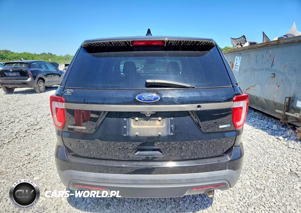 2017 Ford Explorer Police Interceptor VIN:1FM5K8AR8HGB71217 - 6