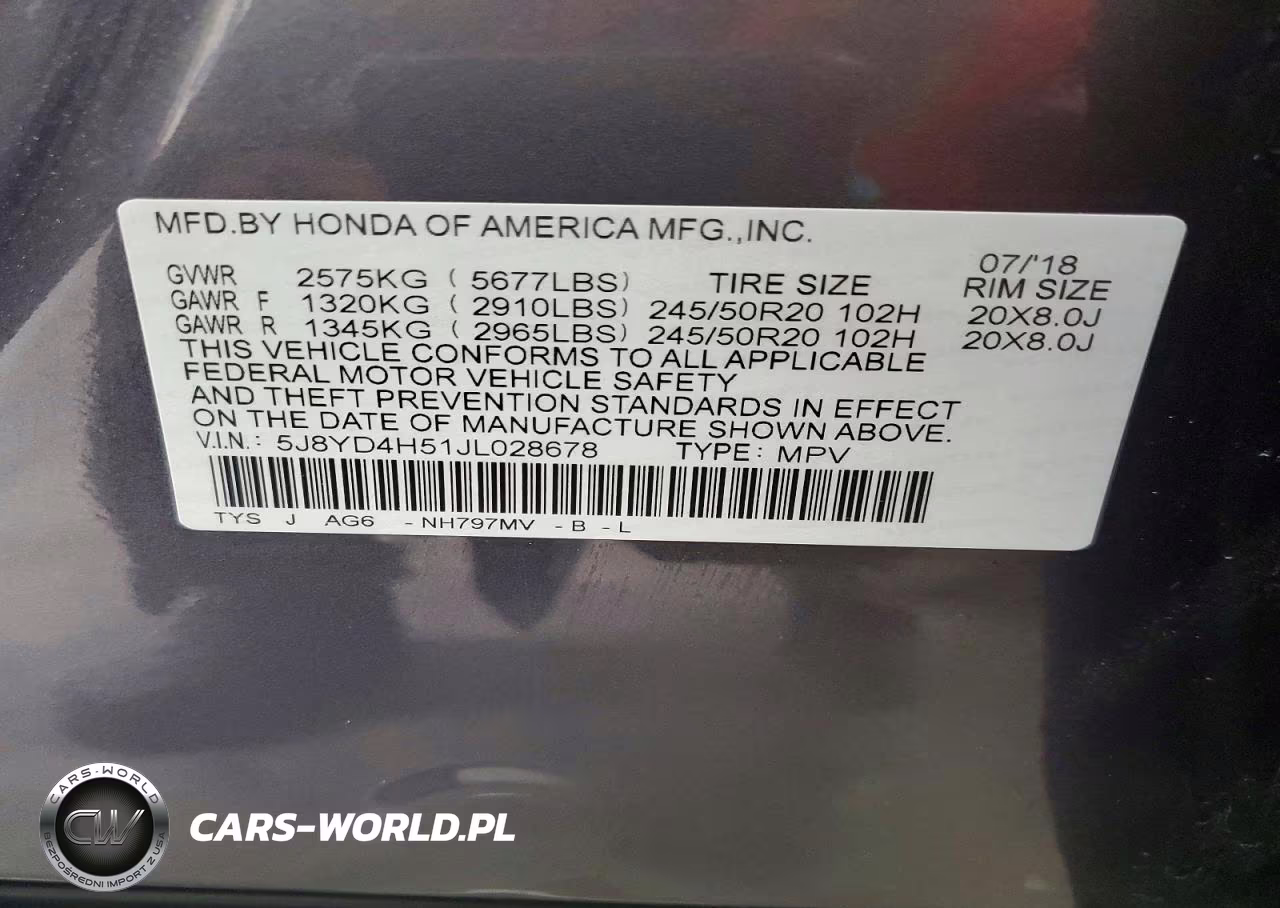 2018 Acura Mdx Technology VIN:5J8YD4H51JL028678 - 13
