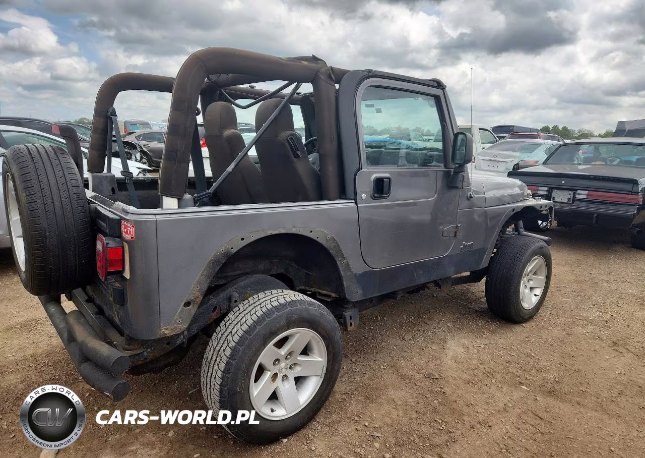2004 Jeep Wrangler VIN:1J4FA39S44P770223 - 3