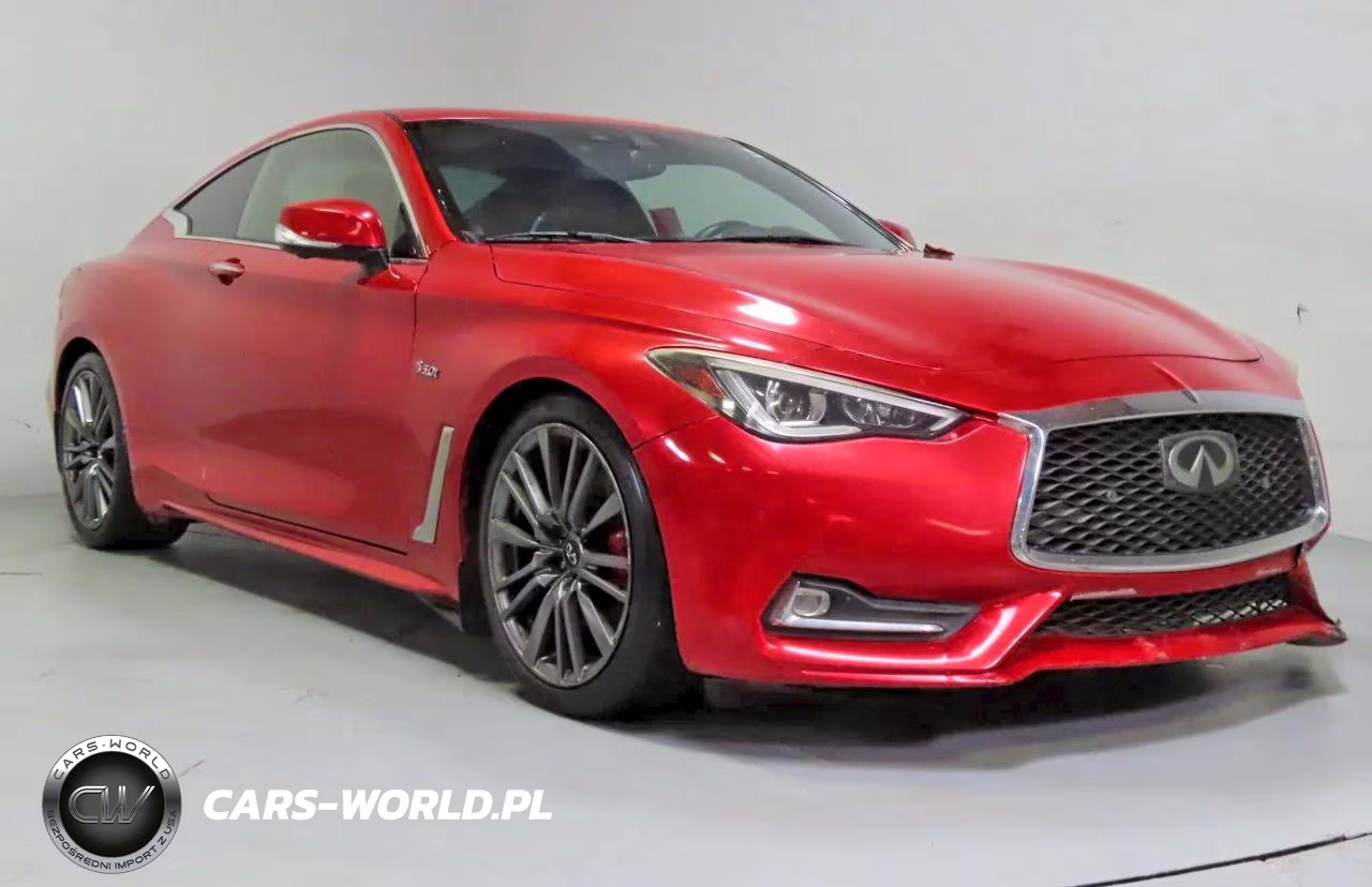 2017 Infiniti Q60 Red Sport 400