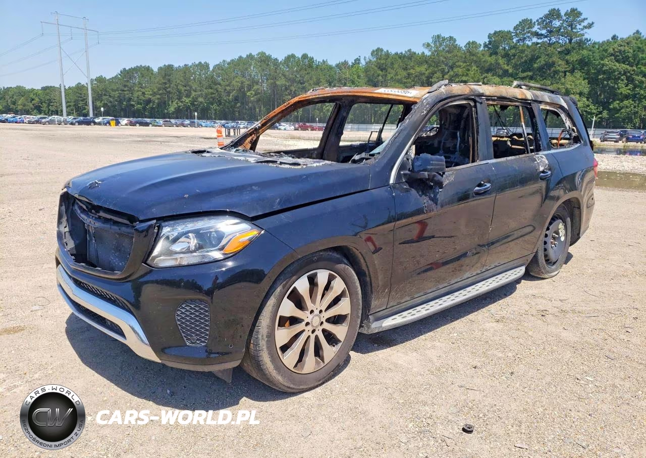 2017 Mercedes-Benz Gls 450 4Matic VIN:4JGDF6EE4HA890365 - 1