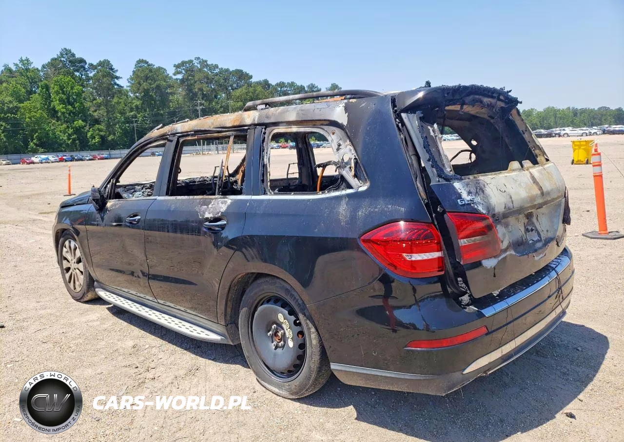 2017 Mercedes-Benz Gls 450 4Matic VIN:4JGDF6EE4HA890365 - 2