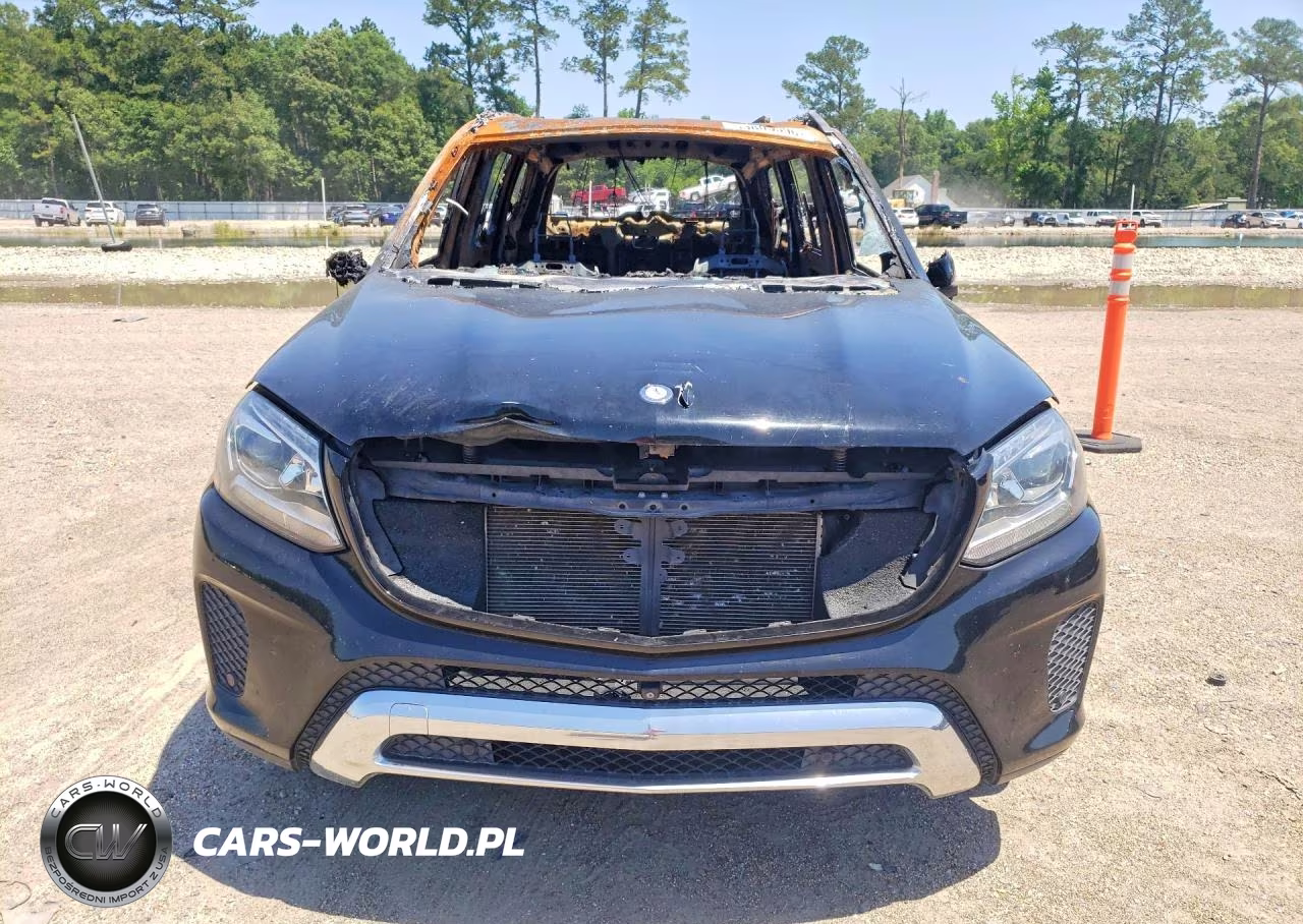 2017 Mercedes-Benz Gls 450 4Matic VIN:4JGDF6EE4HA890365 - 5