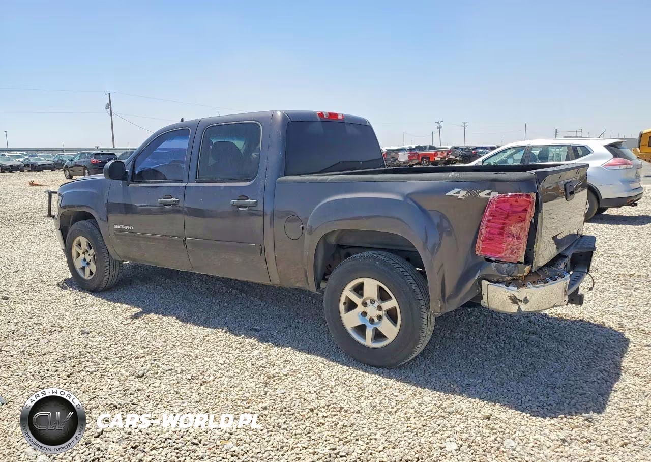 2010 GMC Sierra K1500 Sle VIN:3GTRKVE30AG139625 - 2