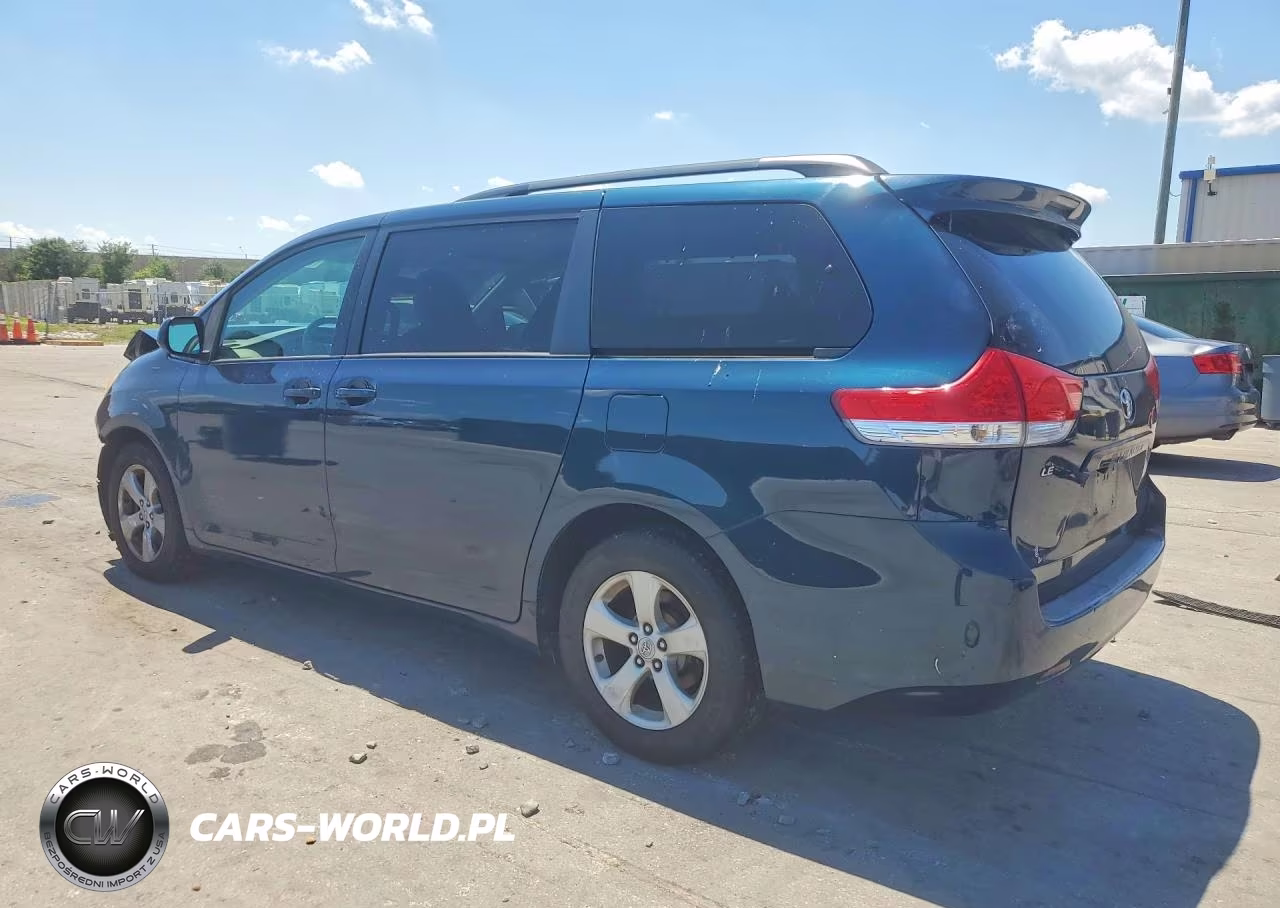 2011 Toyota Sienna Le VIN:5TDKK3DC5BS057237 - 2