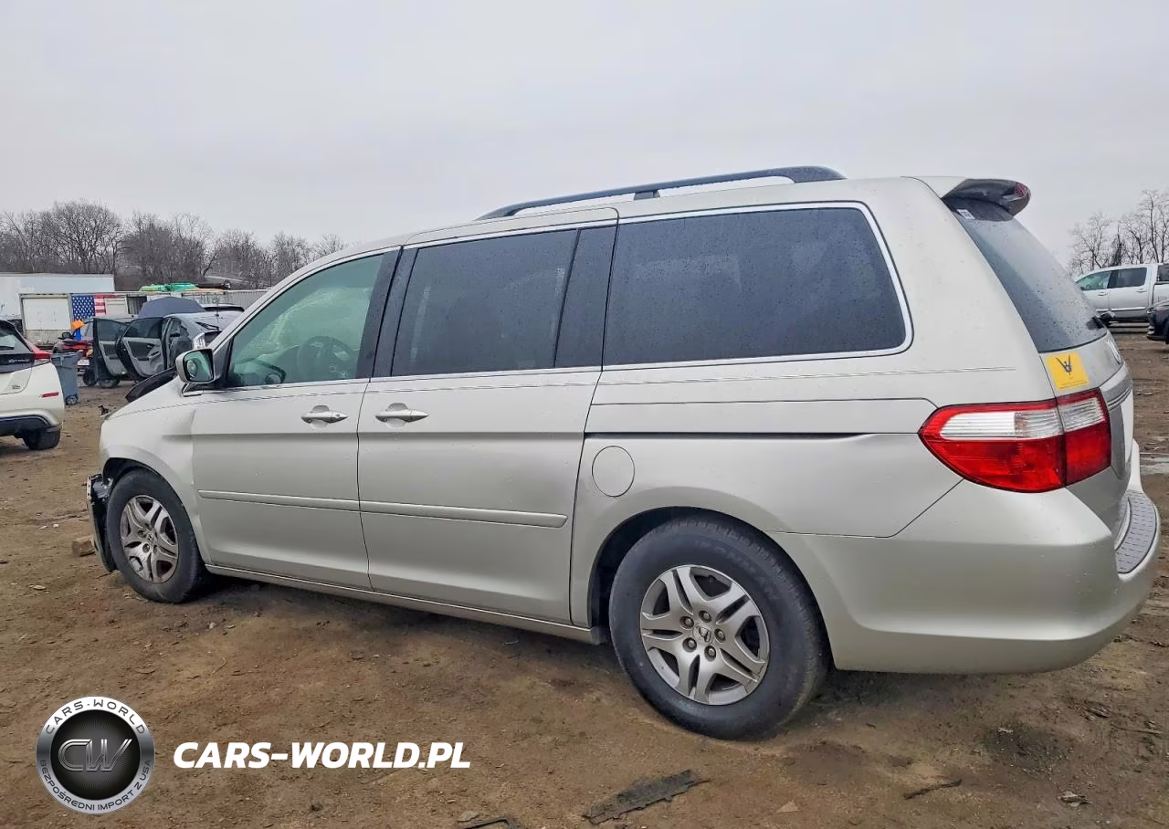 2005 Honda Odyssey Exl VIN:5FNRL38605B050138 - 2