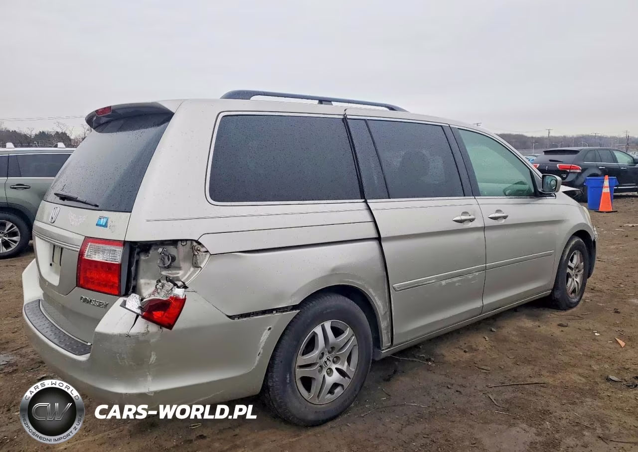 2005 Honda Odyssey Exl VIN:5FNRL38605B050138 - 3